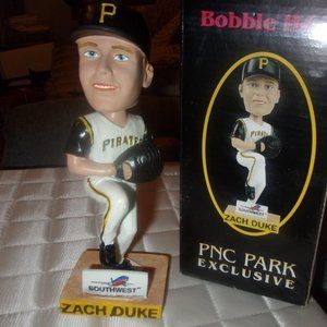 Vintage #32 Zack Duke Pirates Bobblehead